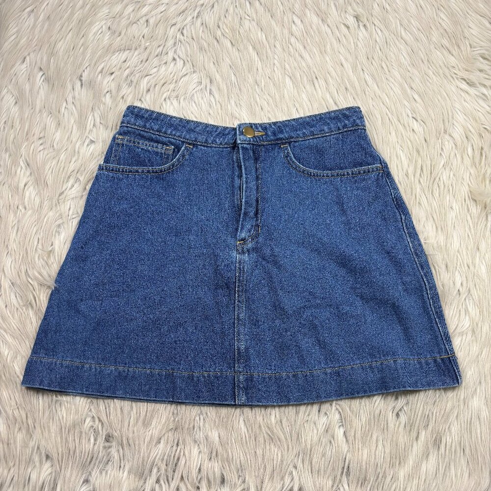 American Apparel Denim‎ Mini Skirt